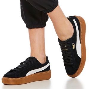 PUMA Women’s Suede Platform Sneakers